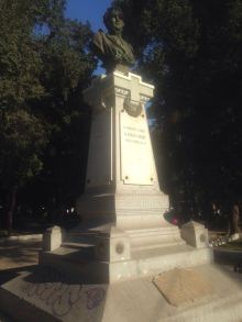 Busto a O`Higgins Plaza de Armas de Los Andes